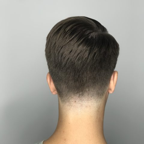 Degradado básico y peinado